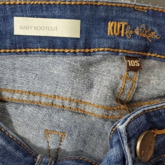 Kut from the Kloth Women's Boot Cut Jeans - Blue - Picture 7 of 10